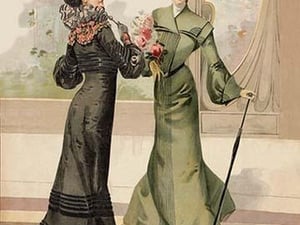 Fancy Dress for the Garden - Art Print