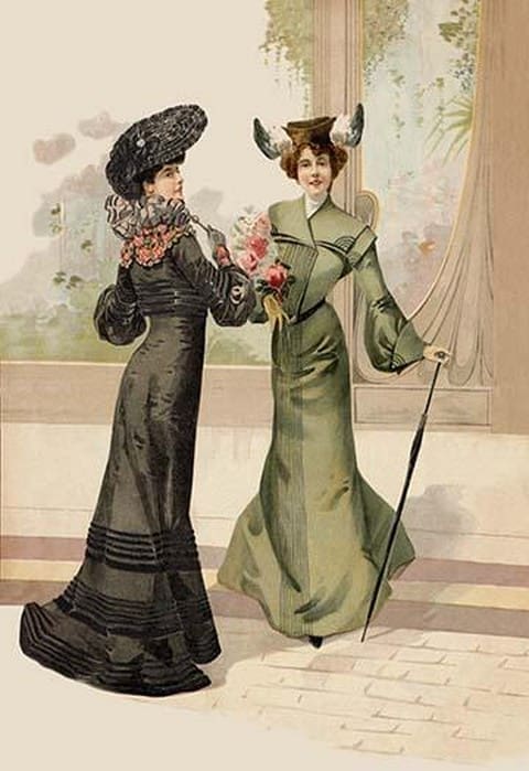 Fancy Dress for the Garden - Art Print