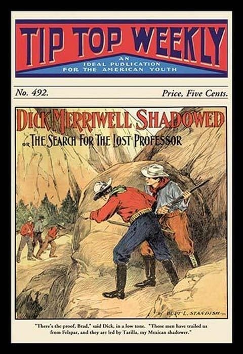 Tip Top Weekly: Dick Merriwell Shadowed by Burt L. Standish - Art Print