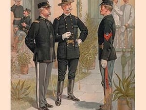 Field Blouse for General Officers; Undress Uniform for Officers and Enlisted Men; White Cap and Summer Coat and Trousers for Officers by Henry Alexander Ogden - Art Print