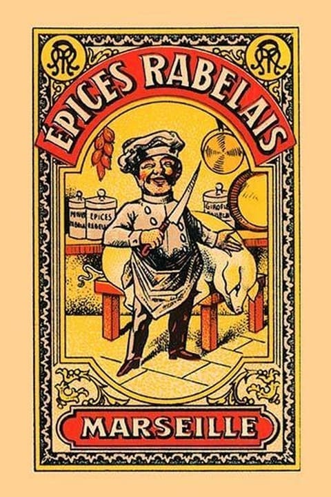 Epices Rabelais - Art Print