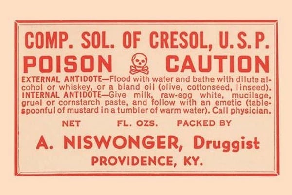 Comp. Solution of Cresol #3 - Art Print