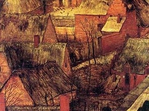 Beginning of Spring - Detail - by Pieter the Elder Brueghel #5 - Art Print