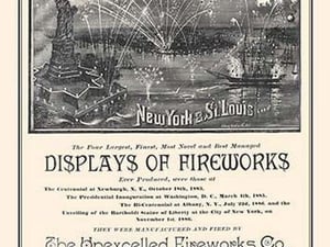 Unexcelled Fireworks Company - Art Print