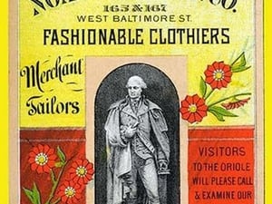 Noah Walker & Co. Fashionable Clothiers - Art Print
