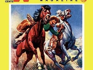 Western Story Magazine: Taming the Wild - Art Print