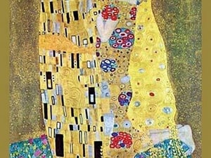 The Kiss by Gustav Klimt - Art Print