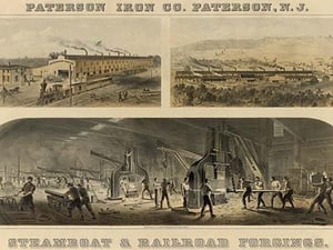 Patterson Iron Company by Atwater - Art Print