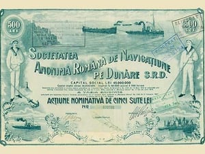 Societatea Anonima Romana de Navigatiune - Art Print