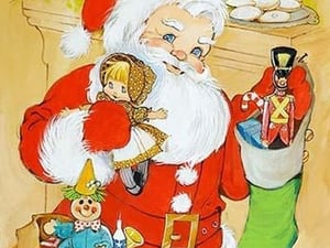 Santa Claus Delivers by Irene Geiger - Art Print