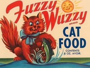 Fuzzy Wuzzy Brand Cat Food - Art Print