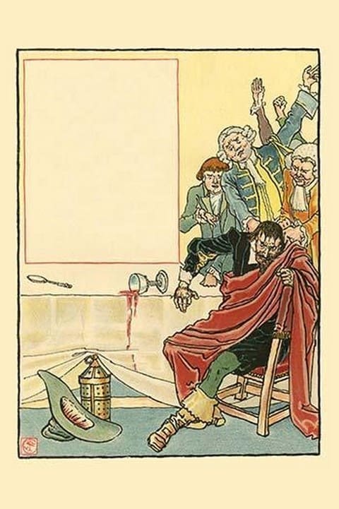 The previous year was ejected for not having a hospitable experience for the guests by Walter Crane - Art Print
