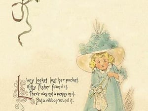 Lucy Locket by Maud Humphrey - Art Print