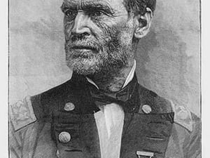 Union General William Tecumseh Sherman by Frank Leslie - Art Print