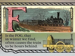 F is the Fog - Art Print