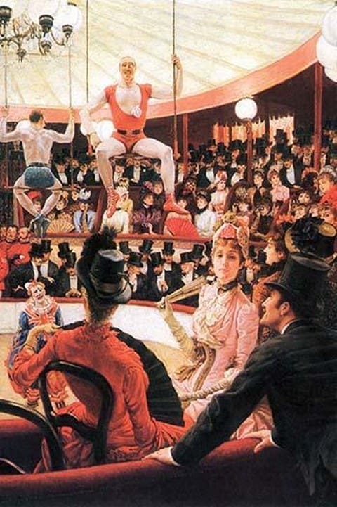 The Sporting women by James Tissot - Art Print