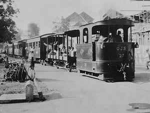 Batavian Railroad Passenger Train - Art Print