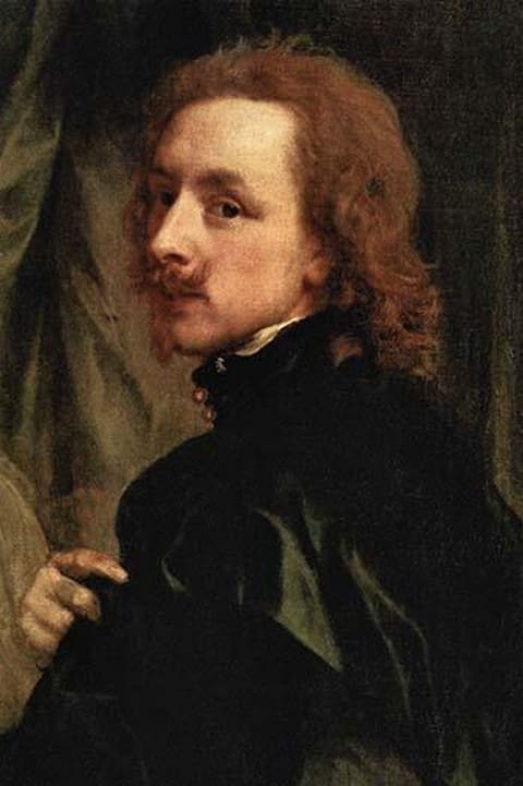 Portrait of Sir Endimion Porter by Anthony Van Dyk - Art Print