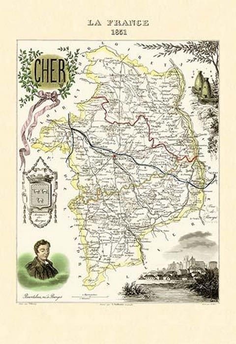 Cher by Par M. Vuillemin - Art Print