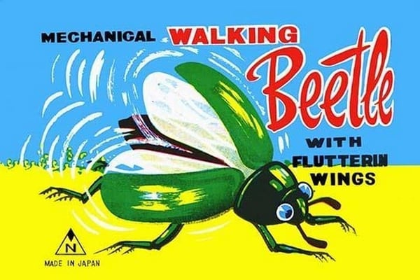 Mechanical Walking Beetle - Art Print