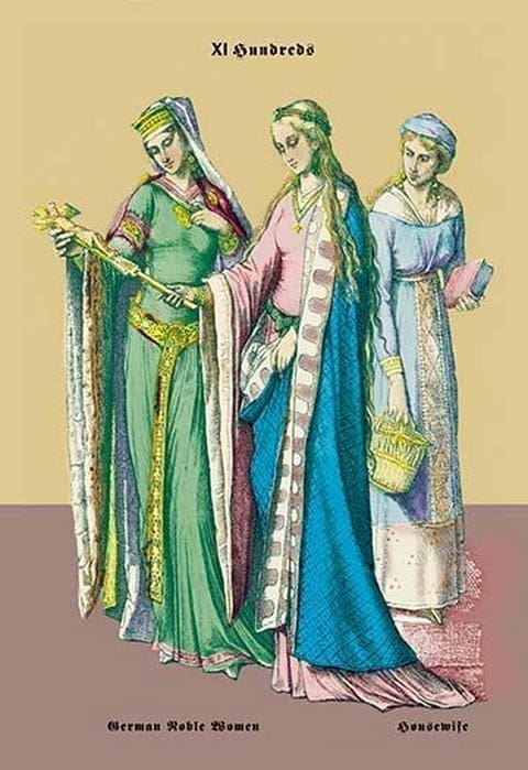 German Noblewoman and Housewife