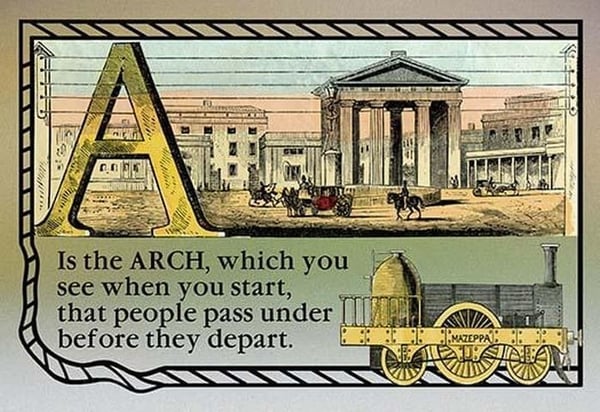 A is the Arch - Art Print