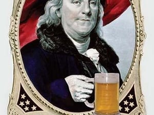 Beer is Living Proof by Wilbur Pierce - Art Print