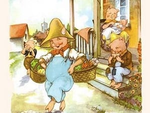 This Little Pig Went to Market by Bird & Haumann - Art Print