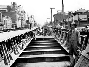 Train Tracks Under Construction
