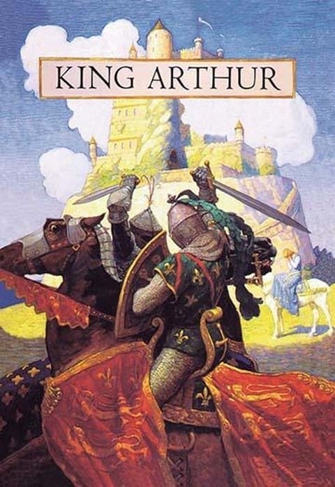 King Arthur by N.C. Wyeth #2 - Art Print