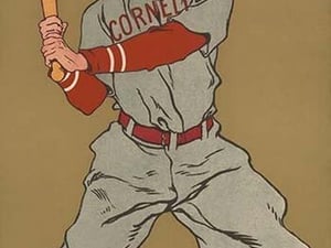 Cornell Baseball by Edward Penfield - Art Print
