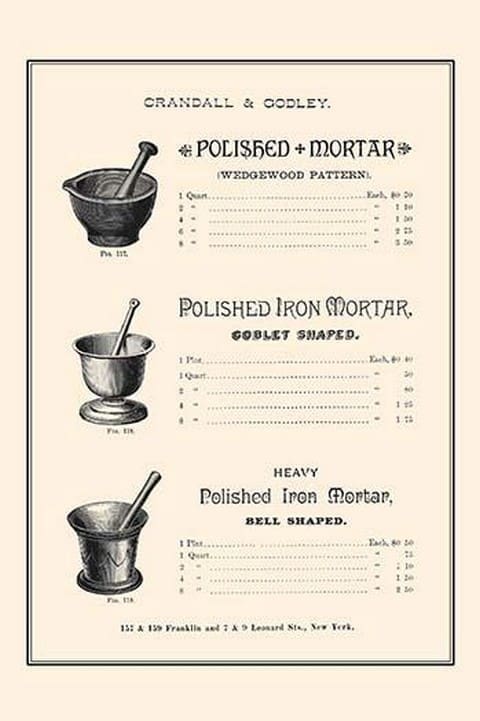 Mortars - Art Print