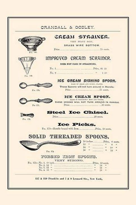 Strainers & Spoons - Art Print