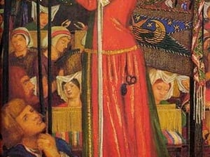 Before the Battle by Dante Gabriel Rossetti - Art Print