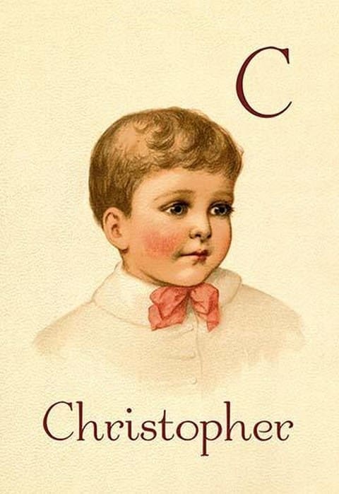 C for Christopher by Ida Waugh - Art Print
