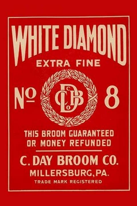 White Diamond Extra Fine Boom Label - Art Print