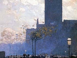 Lower Fifth Avenue by Frederick Childe Hassam - Art Print