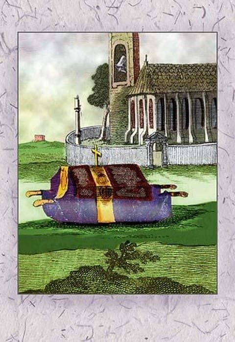 A Dutch Casket - Art Print