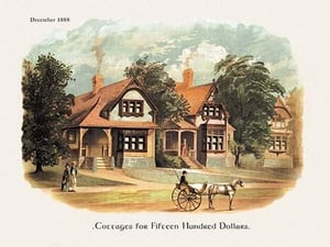 Cottages for Fifteen Hundred Dollars - Art Print