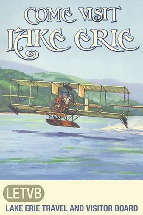 Come Visit Lake Erie by Jason Pierce - Art Print