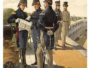 Engineering Defenses - 1821 - 1832 By Henry Alexander Ogden - Art Print