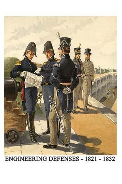 Engineering Defenses - 1821 - 1832 By Henry Alexander Ogden - Art Print