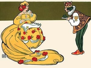 Cinderella's Royal Treatment by David Brett - Art Print