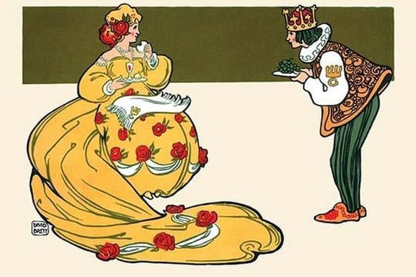 Cinderella's Royal Treatment by David Brett - Art Print
