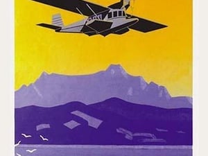 Bodensee Aerolloyd Flying Boat Tours by Marcel Dornier - Art Print