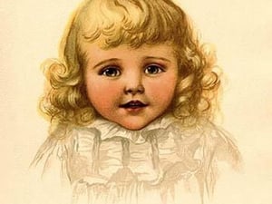 Sweet Chelsea by Ida Waugh - Art Print