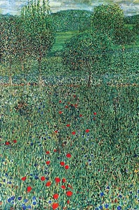 Garden Landscape by Gustav Klimt - Art Print