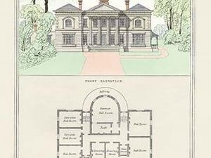 A Villa in the Roman Style #2 by Richard Brown - Art Print
