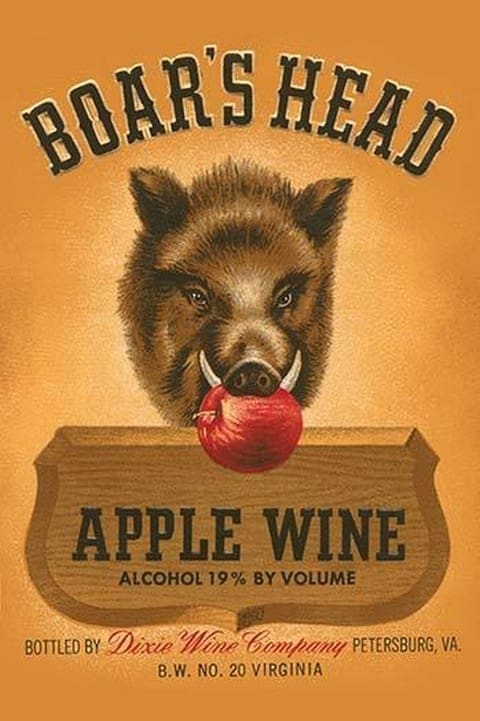 Boar's Head Apple Wine - Art Print