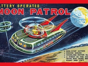 Battery Operated Moon Patrol XT-978 - Art Print